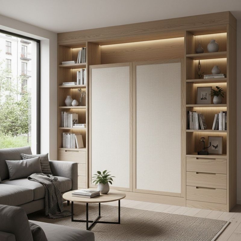 Custom Bookcase Installation in Greensboro, NC
