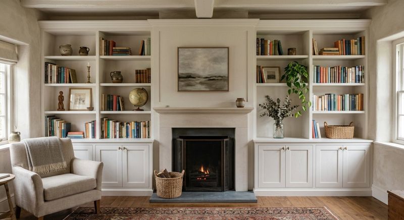 Fireplace Shelves Installation in Woodbridge, VA
